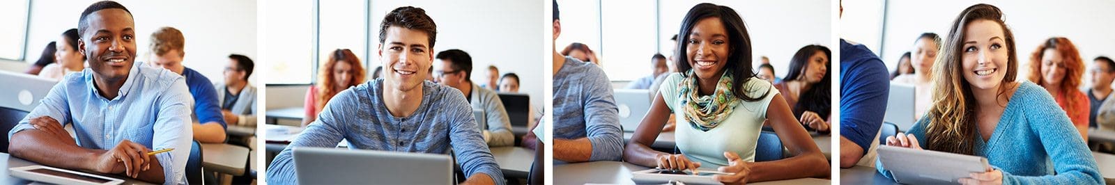 group of students in classroom